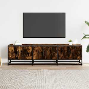 vidaXL TV-Schrank R&auml;uchereiche 150x35x41 cm Holzwerkstoff und Metall