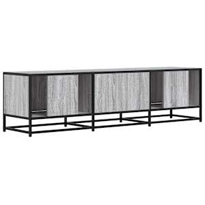 TV skříňka šedá sonoma 150 x 35 x 41 cm kompozitní dřevo a kov - obrázek 6