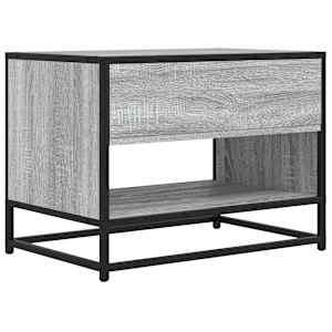 TV skříňka šedá sonoma 61 x 40 x 46 cm kompozitní dřevo a kov - obrázek 6