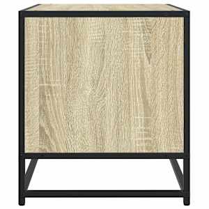 TV skříňka dub sonoma 91 x 40 x 46 cm kompozitní dřevo a kov - obrázek 5