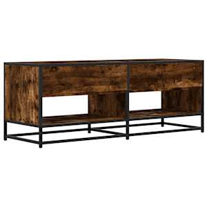TV skříňka kouřový dub 120,5x40x46 cm kompozitní dřevo a kov - obrázek 6