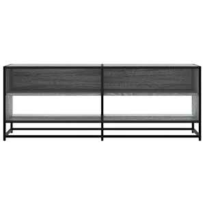 TV skříňka šedá sonoma 120,5x40x46 cm kompozitní dřevo a kov - obrázek 4
