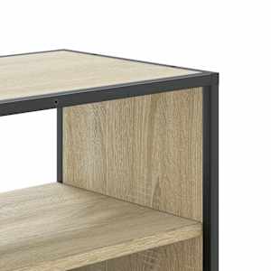 TV skříňka dub sonoma 60 x 31 x 39,5 cm kompozitní dřevo a kov - obrázek 7