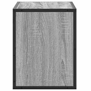 TV skříňka šedá sonoma 60 x 31 x 39,5 cm kompozitní dřevo a kov - obrázek 5