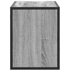 TV skříňka šedá sonoma 80 x 31 x 39,5 cm kompozitní dřevo a kov - obrázek 5