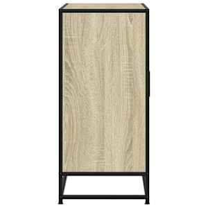Příborník dub sonoma 68 x 35 x 76 cm kompozitní dřevo a kov - obrázek 6
