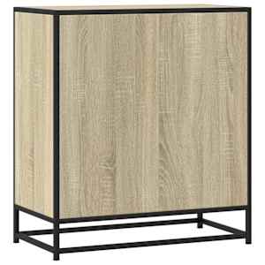 Příborník dub sonoma 68 x 35 x 76 cm kompozitní dřevo a kov - obrázek 7