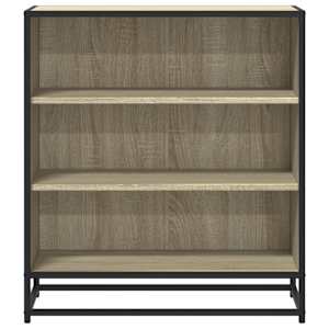 Příborník dub sonoma 68 x 35 x 76 cm kompozitní dřevo a kov - obrázek 4
