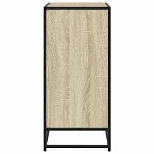 Příborník dub sonoma 68 x 35 x 76 cm kompozitní dřevo a kov - obrázek 5