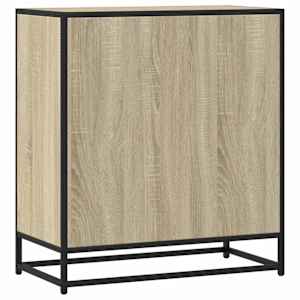 Příborník dub sonoma 68 x 35 x 76 cm kompozitní dřevo a kov - obrázek 6