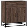 vidaXL puhvetkapp pruun tamm 68x35x76 cm Engineered Wood