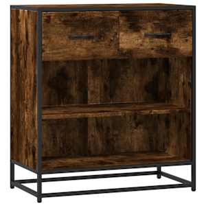 vidaXL puhvetkapp, suitsutatud tamm, 68x35x76 cm, tehispuit