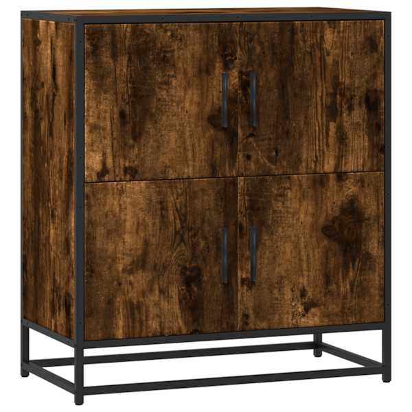 vidaXL puhvetkapp, suitsutatud tamm, 68x35x76 cm, tehispuit