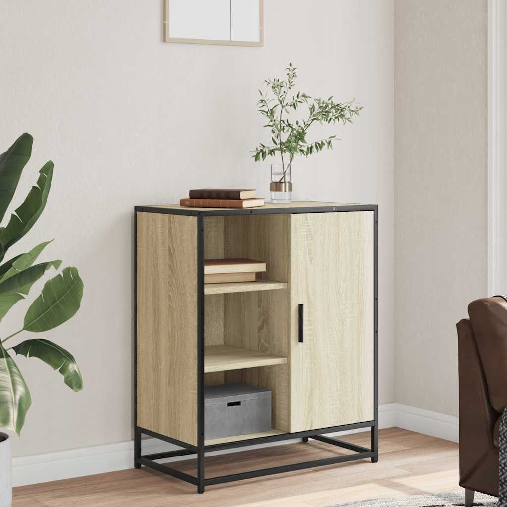 Thumbnail - vidaXL Sideboard Sonoma-Eiche 62x35x76 cm Holzwerkstoff