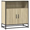 vidaXL puhvetkapp Sonoma tamm 68x35x76 cm Engineered Wood