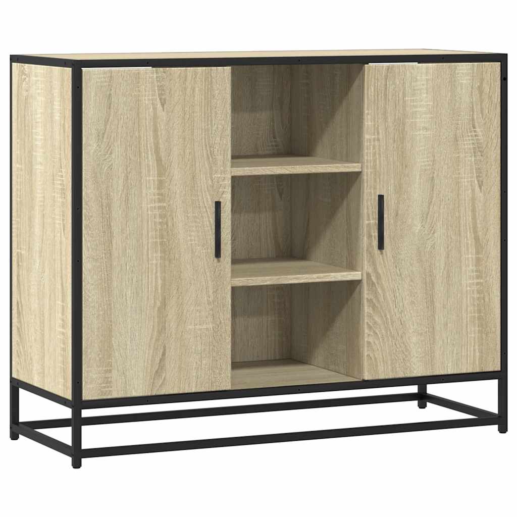 vidaXL Příborník dub sonoma 92 x 35 x 76 cm kompozitní dřevo
