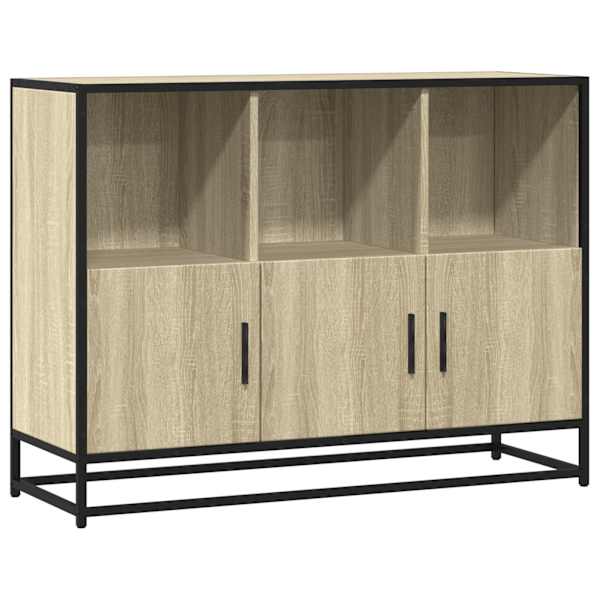 vidaXL puhvetkapp Sonoma tamm 100x35x76 cm Engineered Wood