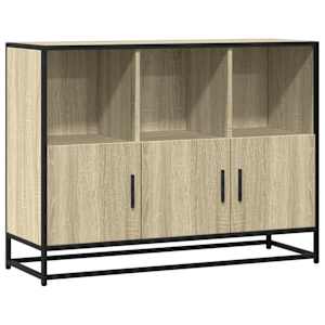 Příborník dub sonoma 100x35x76 cm kompozitní dřevo - obrázek 2