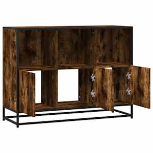 Příborník kouřový dub 100x35x76 cm kompozitní dřevo - obrázek 7