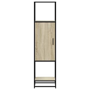 Skříň highboard dub sonoma 35,5x35x139 cm kompozit a kov - obrázek 4