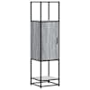 vidaXL Highboard Hall Sonoma projekteeritud puit ja metall