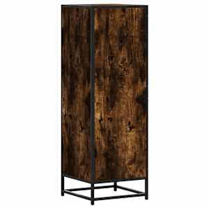 Skříň highboard kouřový dub 35,5x35x106,5 cm kompozit a kov - obrázek 6