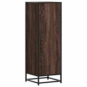 Skříň highboard hnědý dub 35,5x35x106,5 cm kompozit a kov - obrázek 6