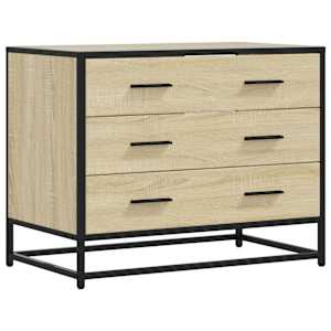 Komoda se zásuvkami sonoma dub 70x41x56 cm kompozitní dřevo - obrázek 2