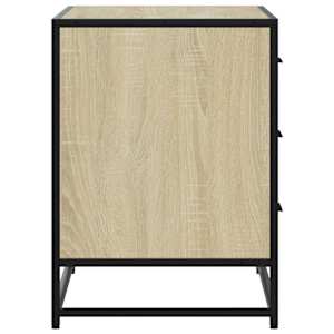 Komoda se zásuvkami sonoma dub 70x41x56 cm kompozitní dřevo - obrázek 6