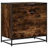 vidaXL Sahtlikapp Suitsutamm 70x41x70 cm Engineered Wood