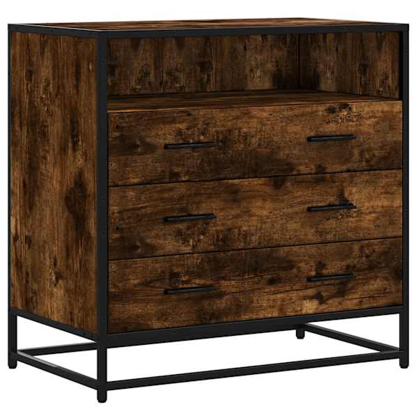 vidaXL Sahtlikapp Suitsutamm 70x41x70 cm Engineered Wood