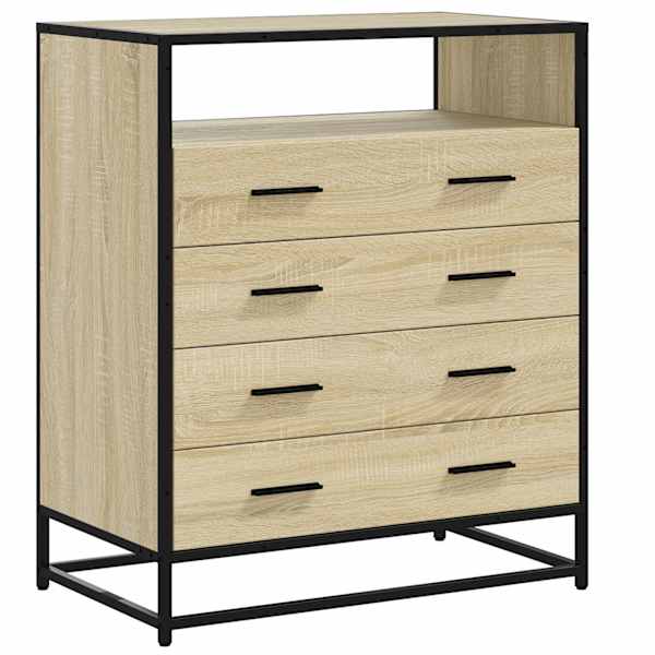 vidaXL kummut, Sonoma tamm, 70 x 41 x 83,5 cm, tehispuit