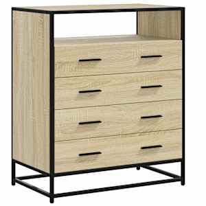 Komoda se zásuvkami sonoma dub 70x41x83,5 cm kompozitní dřevo - obrázek 2