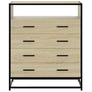 Komoda se zásuvkami sonoma dub 70x41x83,5 cm kompozitní dřevo - obrázek 4