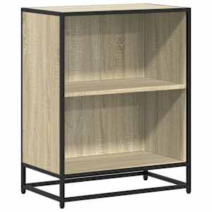 vidaXL raamaturiiul Sonoma tamm 60x35x76 cm tehispuit