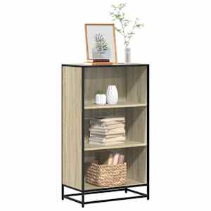 Knjižna omara sonoma hrast 60x35x107,5 cm iverna plošča