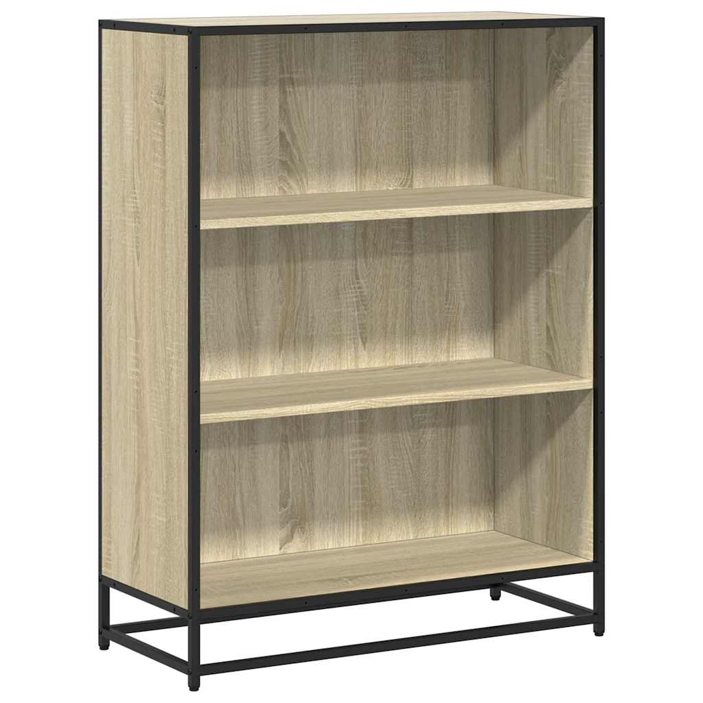 vidaXL Knihovna dub sonoma 80,5x35x107,5 cm kompozitnĂ­ dĹ™evo