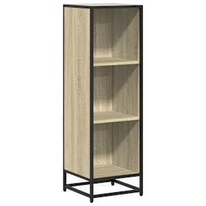 vidaXL raamaturiiul Sonoma tamm 33,5x33x107,5 cm tehispuit