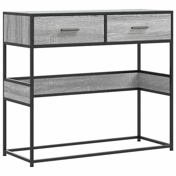 vidaXL konsoollaud Hall Sonoma 90x35x80 cm Engineered Wood