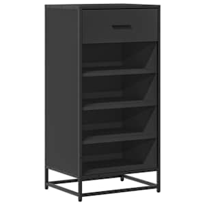 vidaXL Kingariiul must 48x38x97,5 cm Engineered Wood