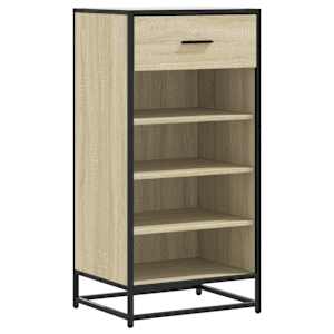 vidaXL jalatsiriiul Sonoma tamm 48x38x97,5 cm ehituspuit