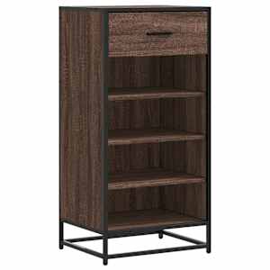 vidaXL Kingariiul pruun tamm 48x38x97,5 cm Engineered Wood