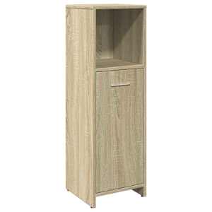 vidaXL vannitoakapp Sonoma tamm 30 x 30 x 95 cm tehispuit