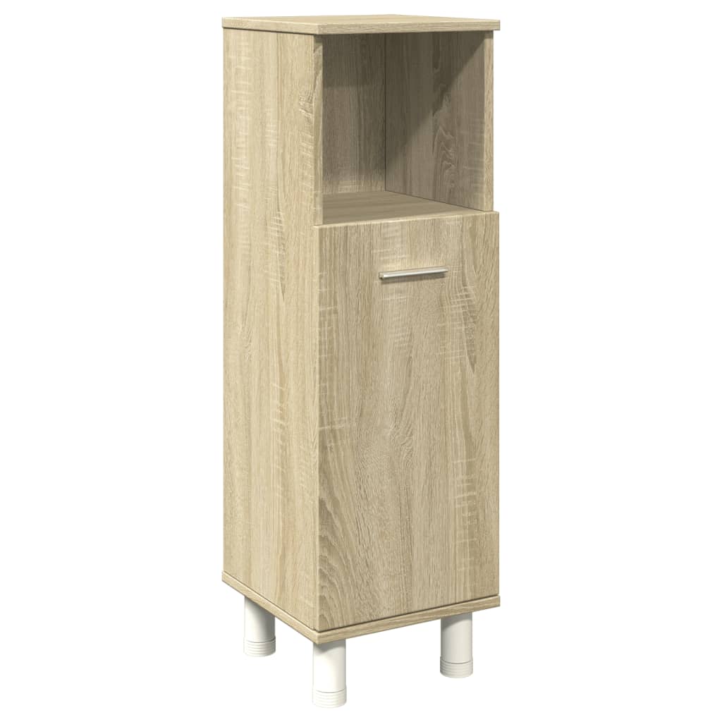 vidaXL Koupelnová skříňka dub sonoma 30,5x30x95 cm kompozitní dřevo