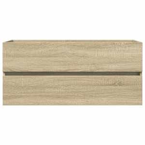 Koupelnová skříňka pod umyvadlo dub sonoma 100 x 38,5 x 45 cm - obrázek 4