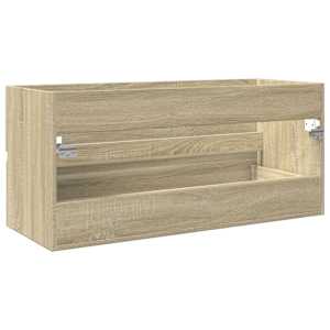 Koupelnová skříňka pod umyvadlo dub sonoma 100 x 38,5 x 45 cm - obrázek 6