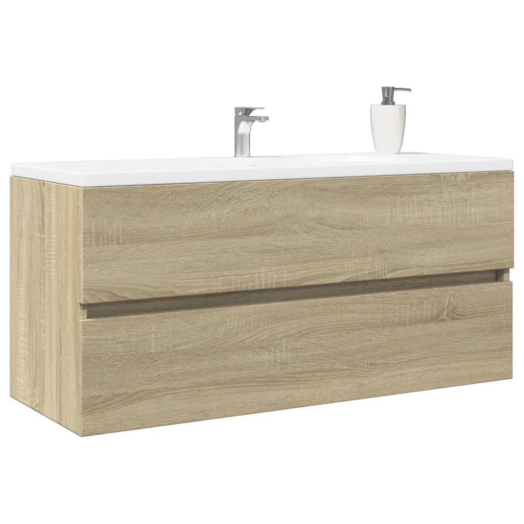 Waschbeckenschrank Sonoma-Eiche 100×38,5×45 cm Holzwerkstoff