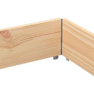 Zahradní truhlík 150 x 100 cm masivní borové dřevo - obrázek 7