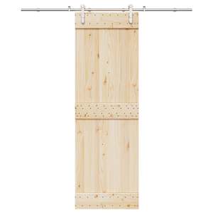 Oprema za drsna vrata 200 cm nerjaveče jeklo srebrne barve