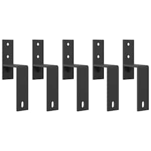 drsna vrata obvodna nosilci 5kosov za ravne tirnice jeklo